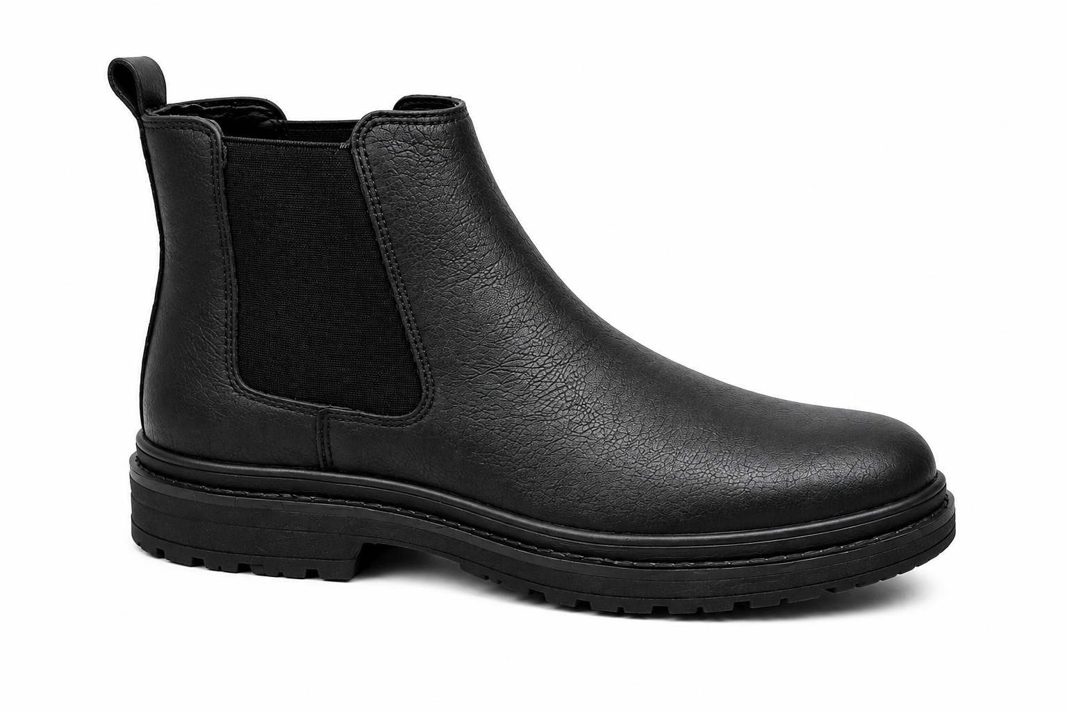 Men’s Classic Black Chelsea Boots – Premium Casual & Smart Ankle Boots